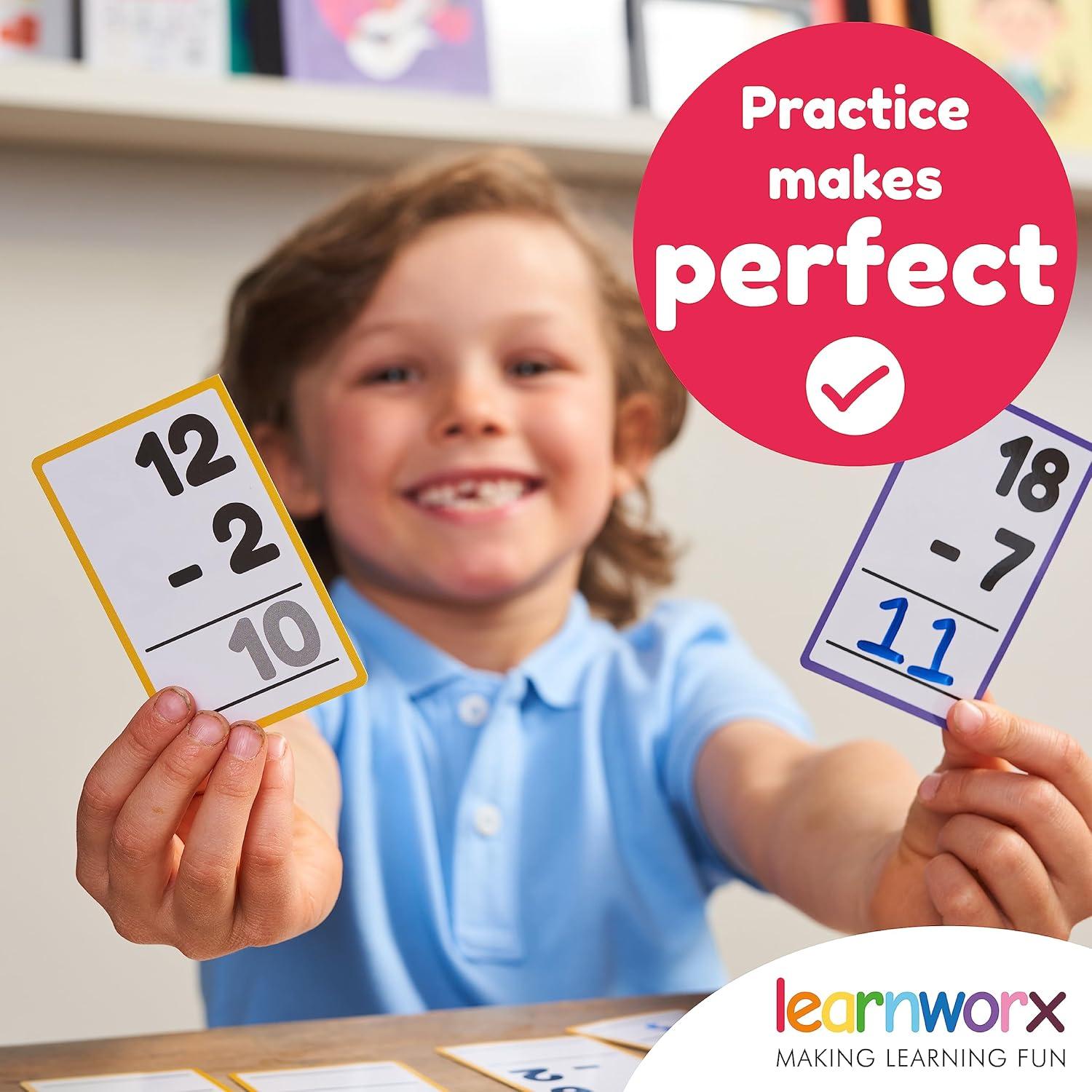imageSubtraction Flash Cards 1st Grade 2nd 3rd 4th 183 Math Flashcards All Facts 012 Learn Subtraction for Kids Maths Flashcards from Kindergarten to Ages 6 7 8 9 amp 10