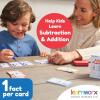 Addition and Subtraction Flash Cards 1st Grade | 366 Math Flash Cards 2nd Grade & 3rd | Subtraction & Addition | Math Facts 0-12 | for Kids Ages 4 5 6 7 | Family Bulk Flashcards