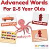 Advanced Flash Cards for Toddlers 3-5 Years – 101 Flashcards – Preschool Flash Cards – Kindergarten Flash Card for Kids – Toddler Learning – Educational Gift – for Ages 3, 4, 5 & 6(PreSchool (Age 3 – 5))