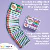 Dinosaur Flash Cards for Kids – Learn Dinosaurs Game, Fun Facts & Stats – 46 Unique Flashcards – Age 4, 5, 6, 7, 8, 9, 10 Years