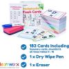 Multiplication Flash Cards 3rd Grade | 183 Math Flash Cards & Times Table Chart, Tablas De Multiplicar para Niños, Times Table Flash Cards & Games, Math Facts Flash Cards | All Facts 0-12