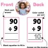 Multiplication Flash Cards, Math Flash Cards, Multiplication Division, Math Facts, Kids Games 2nd 3rd 4th 5th 6th Grade, Times Table | Bulk 352 Flashcards Set Ages 7-11