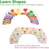 Spanish Flash Cards for Kids and Toddlers – 101 Cards – 202 Sides – Learn Shapes, Numbers, Colors, Body Parts, Counting, Letters & More – Great Value, Fun Learning and Educational Flashcards