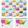 U.S. States Flash Cards for Kids | 50 State Geography Cards with Capitals, Flags, State Birds & More | Educational Flashcards for Learning U.S. History & Facts | Ages 4, 5, 6,7, 8, 9, 10