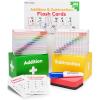 Addition and Subtraction Flash Cards 1st Grade | 366 Math Flash Cards 2nd Grade & 3rd | Subtraction & Addition | Math Facts 0-12 | for Kids Ages 4 5 6 7 | Family Bulk Flashcards