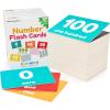 Number Flash Cards for Toddlers | Award-Winning – Toddler Math Flash Cards | Learn Counting Flashcards Numbers 1–100 | Help Kids Count Games | Kids Toys Numbers Match For Preschoolers Kindergarten 2-4