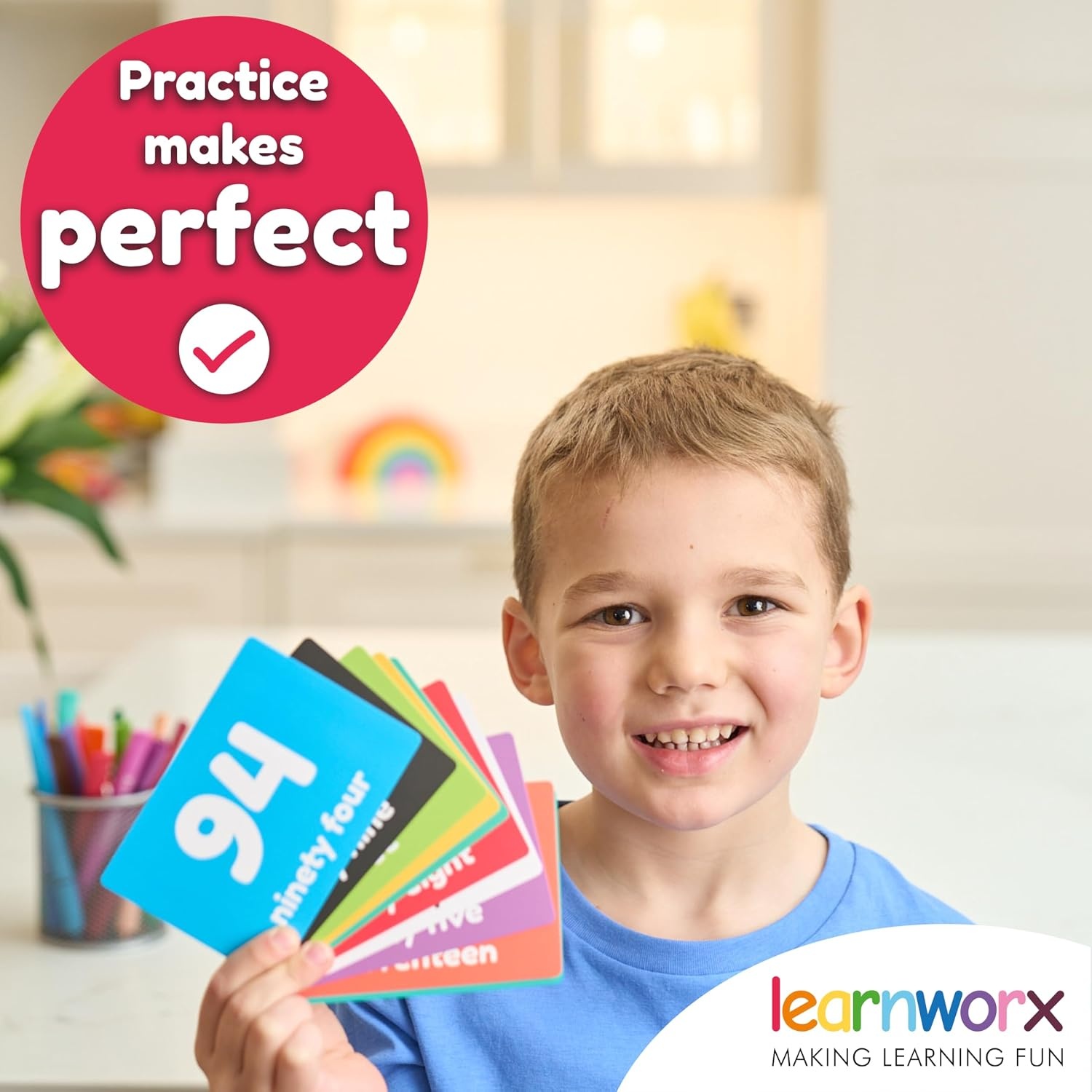 image:image101 Number Flash Cards 0100 for Toddlers amp Kids Ages 1 Counting Cards Number Recognition amp Early Math Learning Activities for Preschool PreK Kindergarten amp HomeschoolTravel Size 4 x 3