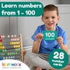 101 ABC Flash Cards for Toddlers Ages 1-3 – Alphabet, Numbers 1-100, Colors, Shapes, Animals & Body Parts Learning Cards for Preschool, Pre-K, Homeschool & Speech Development(Travel Size (4½ x 3″))