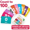 101 Number Flash Cards 0-100 for Toddlers & Kids Ages 1+ – Counting Cards, Number Recognition & Early Math Learning Activities for Preschool, Pre-K, Kindergarten & Homeschool(Travel Size (4½ x 3″))
