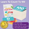 101 Number Flash Cards 0-100 for Toddlers & Kids Ages 1+ – Counting Cards, Number Recognition & Early Math Learning Activities for Preschool, Pre-K, Kindergarten & Homeschool(Classic Size (5½ x 4¼”))