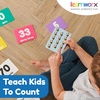 101 Number Flash Cards 0-100 for Toddlers & Kids Ages 1+ – Counting Cards, Number Recognition & Early Math Learning Activities for Preschool, Pre-K, Kindergarten & Homeschool(Travel Size (4½ x 3″))